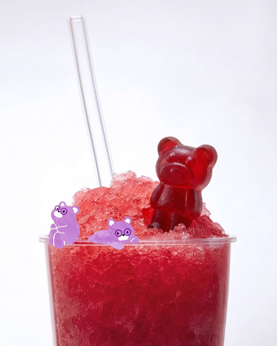 weetamin 게시물 이미지: Just vibing in bilberry 🫐🐻💜✨

#weetamin #위타민...