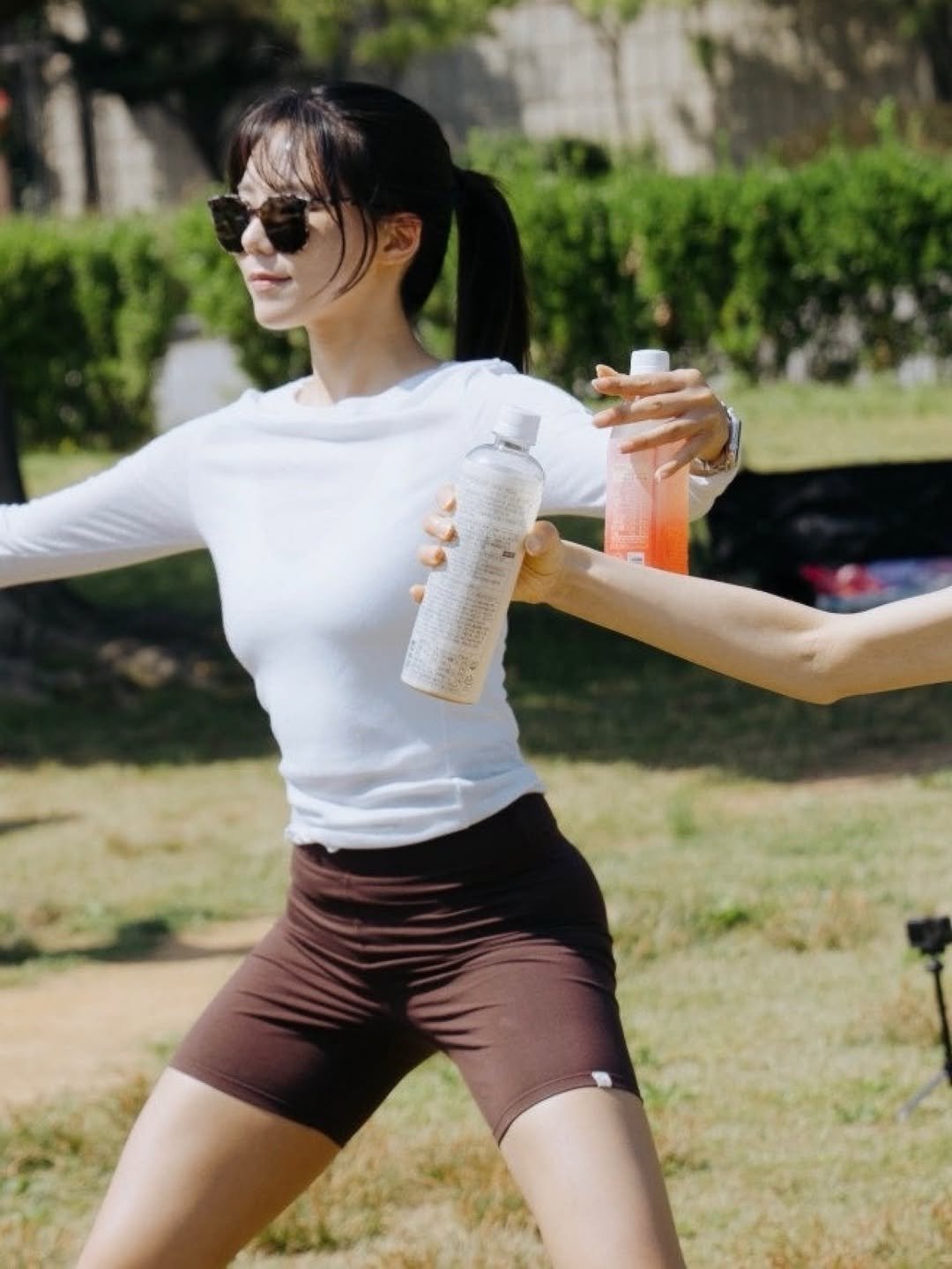 wellness_hari 게시물 이미지: 날씨 좋은 날, 온몸으로 햇살 받으며 함께했던 지난 @lilasbarre 바레...