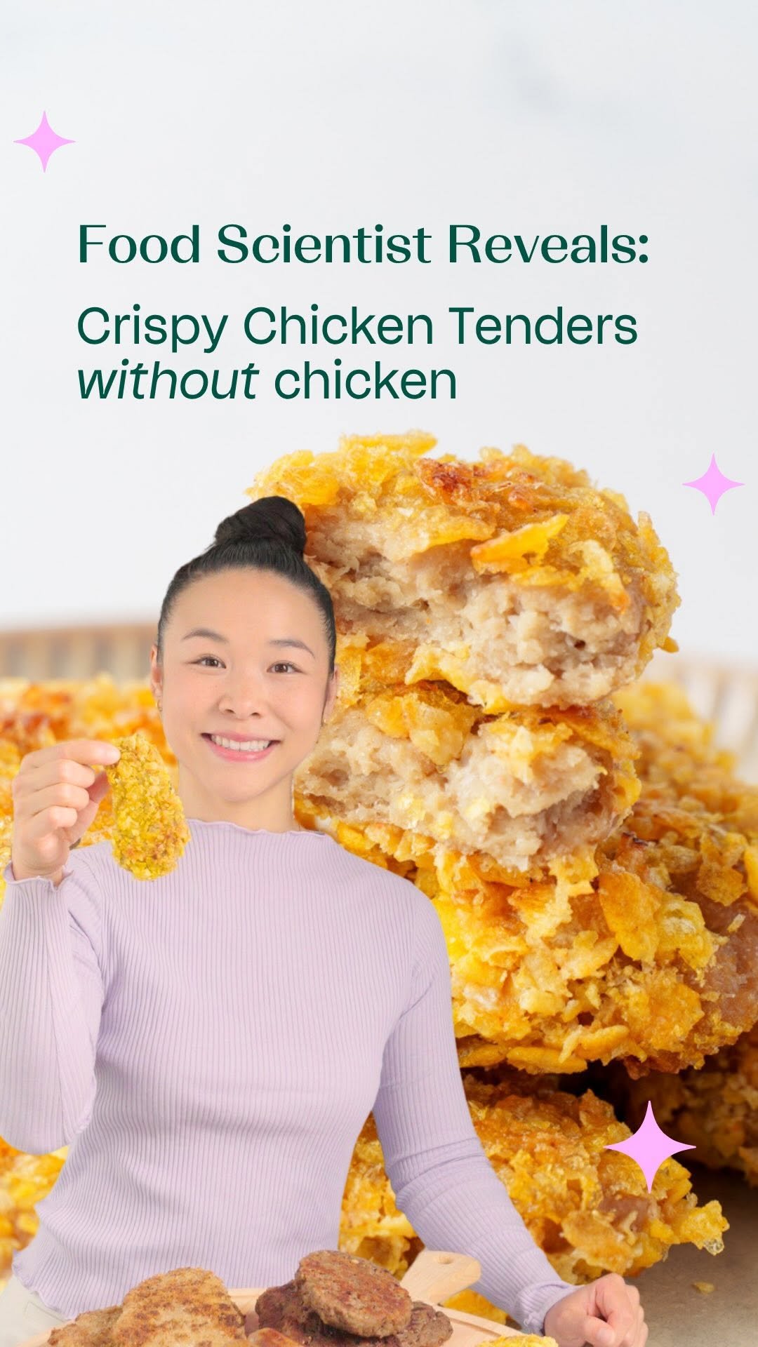 wendythefoodscientist 게시물 이미지: Chicken tenders that can fool any meat...