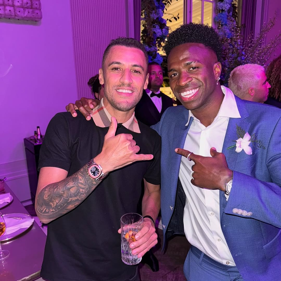 Photo shared by Wesley Alemao on October 04, 2025 tagging @vinijr.