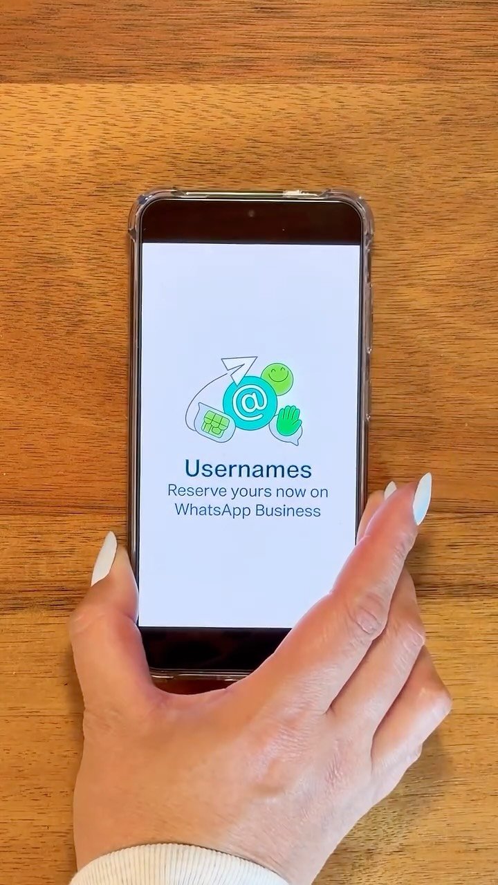 whatsappforbusiness 게시물 이미지: Introducing usernames: an easier way for...