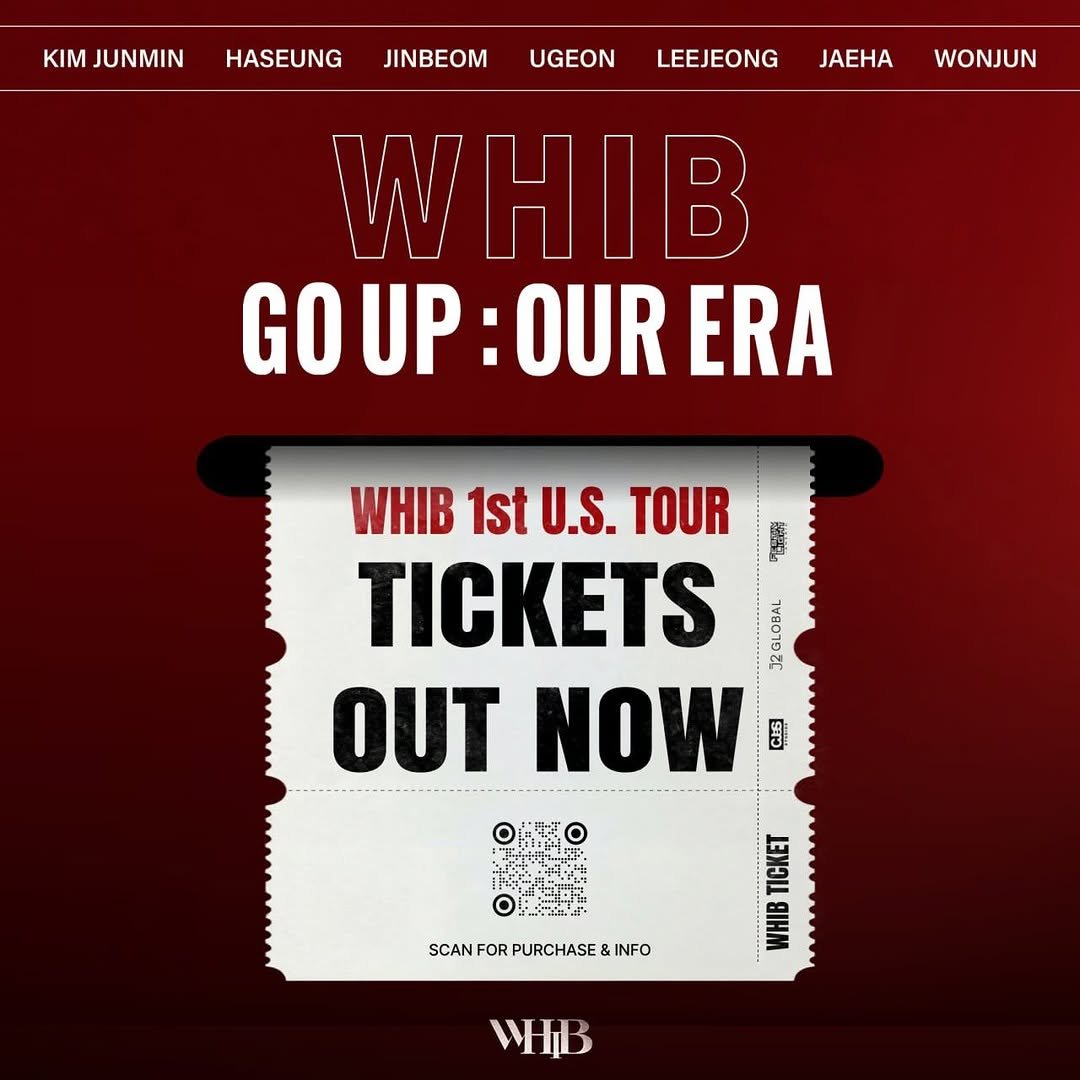 whib_official 게시물 이미지: ⠀🎫 Get your tickets now!

📍New York, NY -...