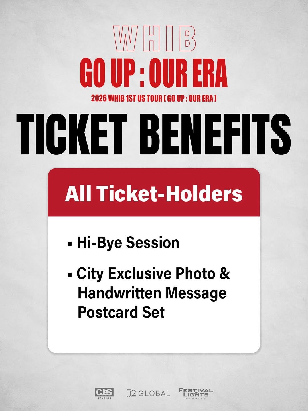 whib_official 게시물 이미지: ⠀
📢 [TICKET BENEFITS]

Since AnD is showing up...