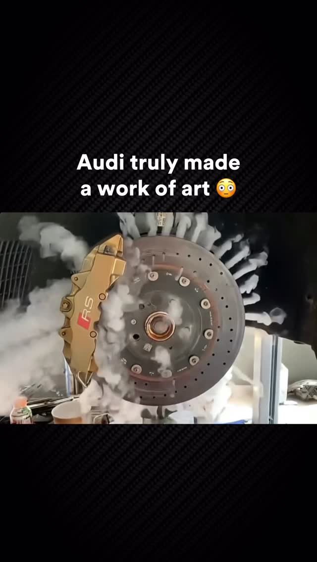 whipszn 게시물 이미지: Audi brake cooling system 💨🥶