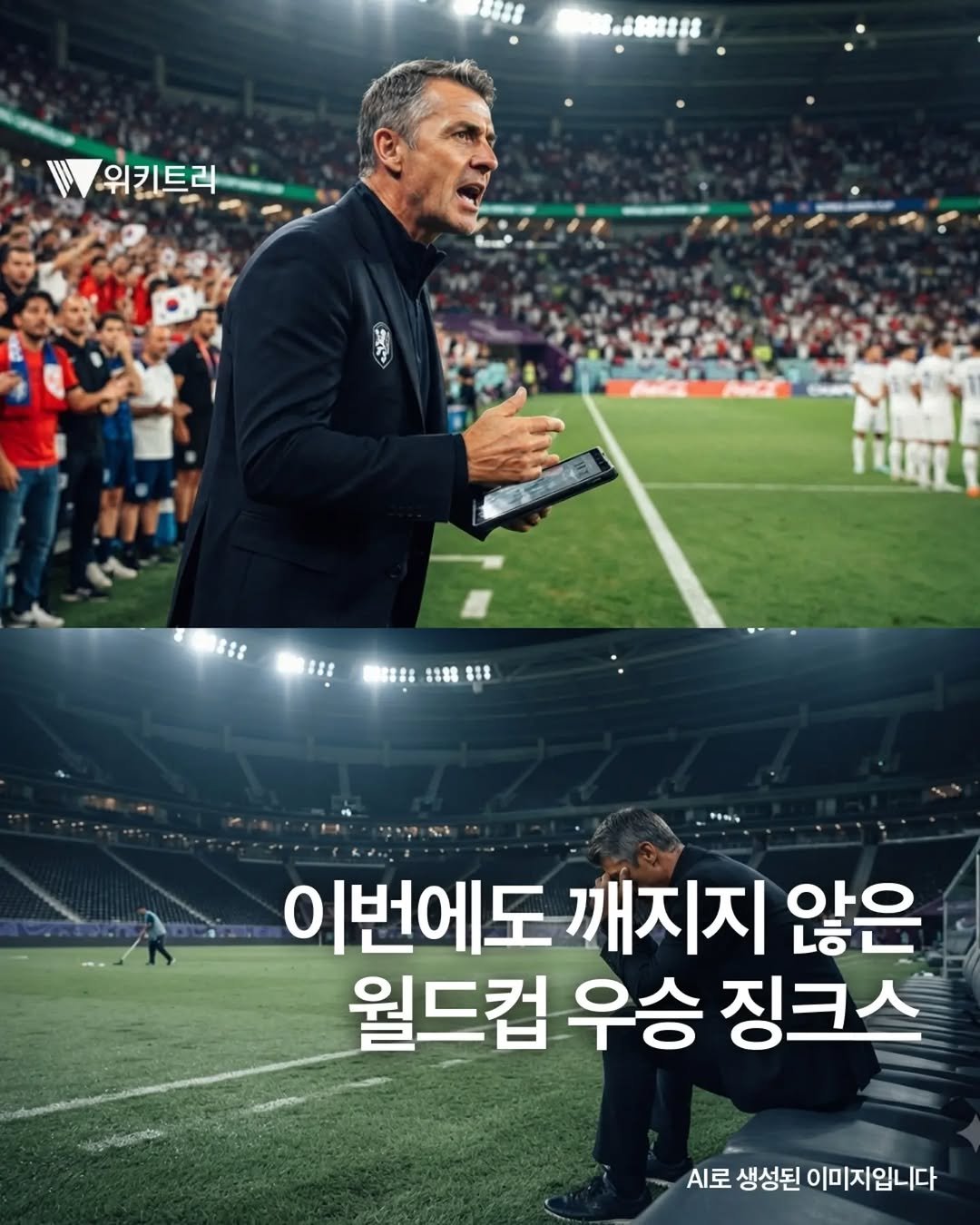wikitree 게시물 이미지: 🏆월드컵 징크스에 대해 알고 계신가요?

축구에는 수많은 징크스가 있지만 1930년...