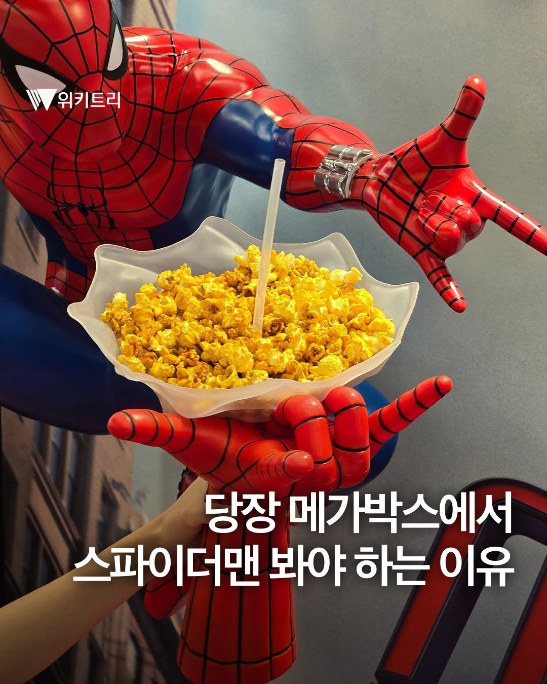 wikitree 게시물 이미지: 메가박스, '스파이더맨 웹슈터 팝콘 버킷' 국내 출시!🕸️🍿

마블 팬들의 심장을...