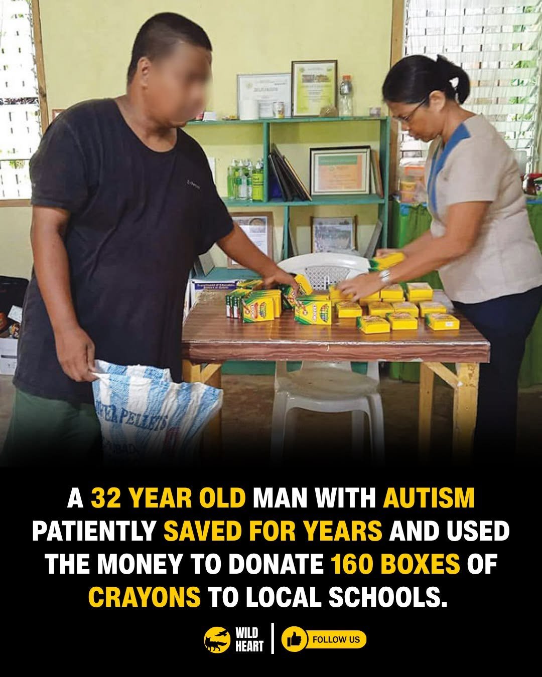 wildheart_500 게시물 이미지: Teachers in Aklan received an unusual donation...