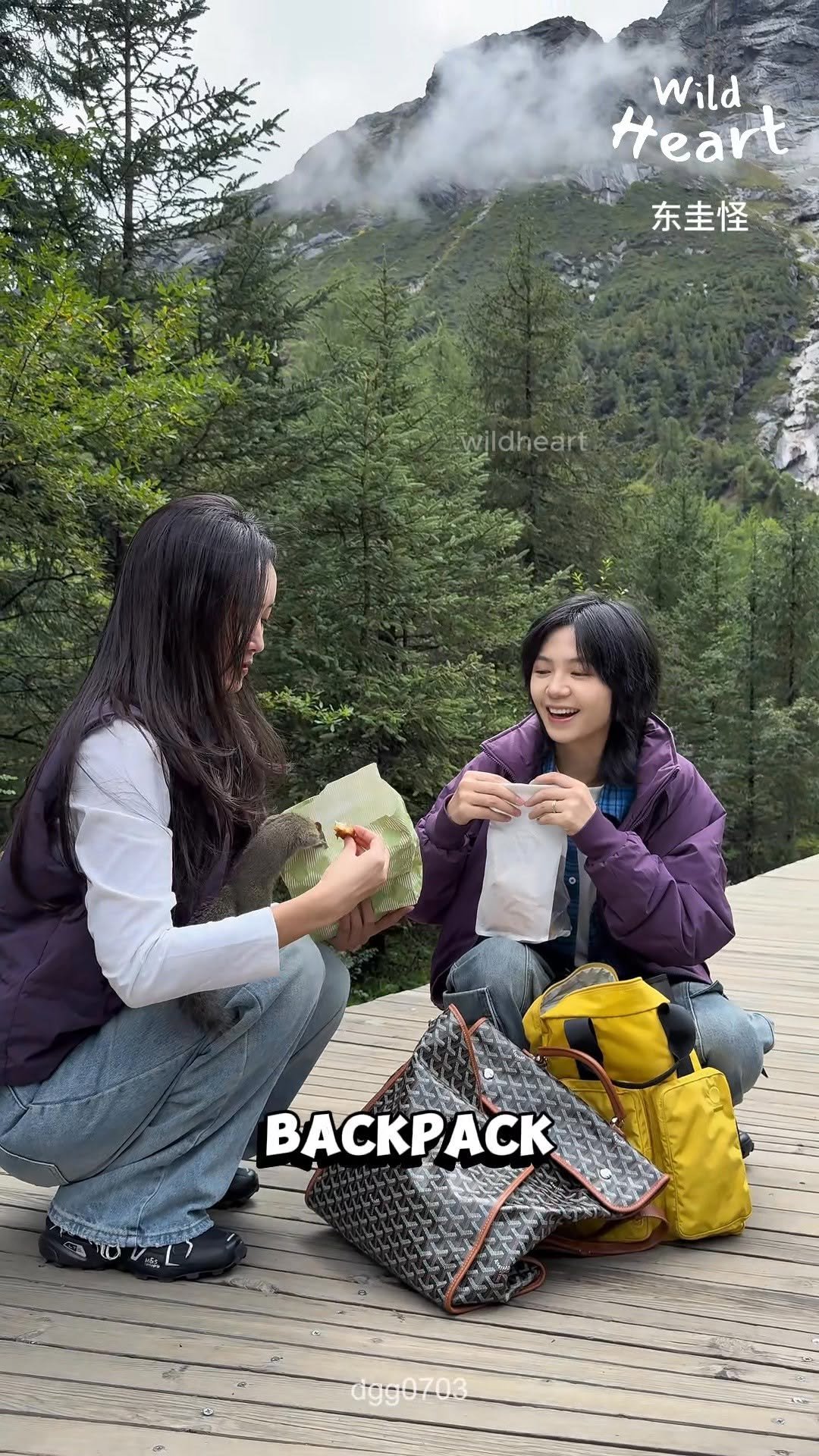 wildheart_500 게시물 이미지: Backpack Thief in the Mountains
#squirrel...