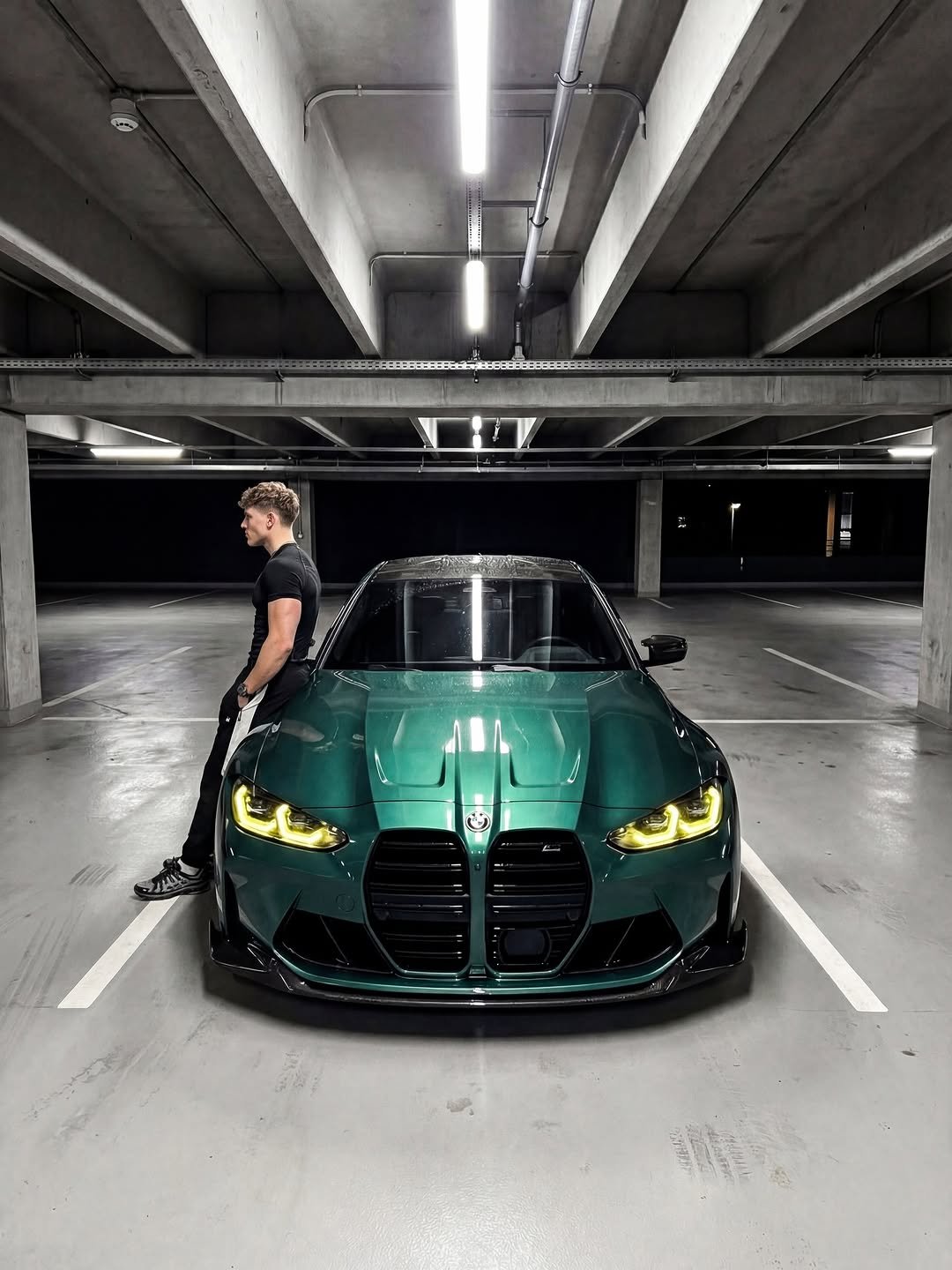 Photo by William Scott on December 05, 2025. May be an image of race car, blower, wheel and text.