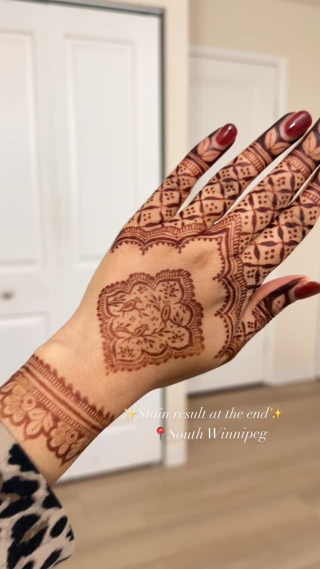 winnipeg_beauty_by_simer 게시물 이미지: Dm for mehndi henna, eyebrows threading,...