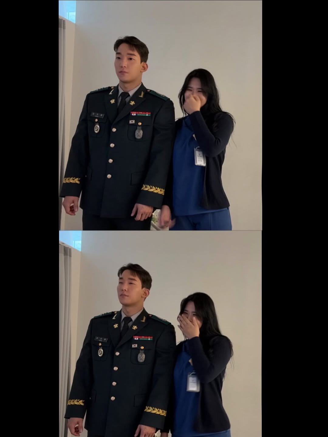 wisd_iet 게시물 이미지: 이것저것 하고싶다~ 말하면 실행력 발휘하는 강대위💕
통제지휘는 오빠가 참모역할은...