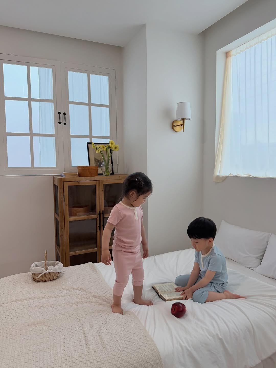 wit_and_baby 게시물 이미지: 솜사탕 같은 컬러감~🍭구름처럼 부드러운 면모달 소재~☁️ 입는 순간 시원하고 편안한...