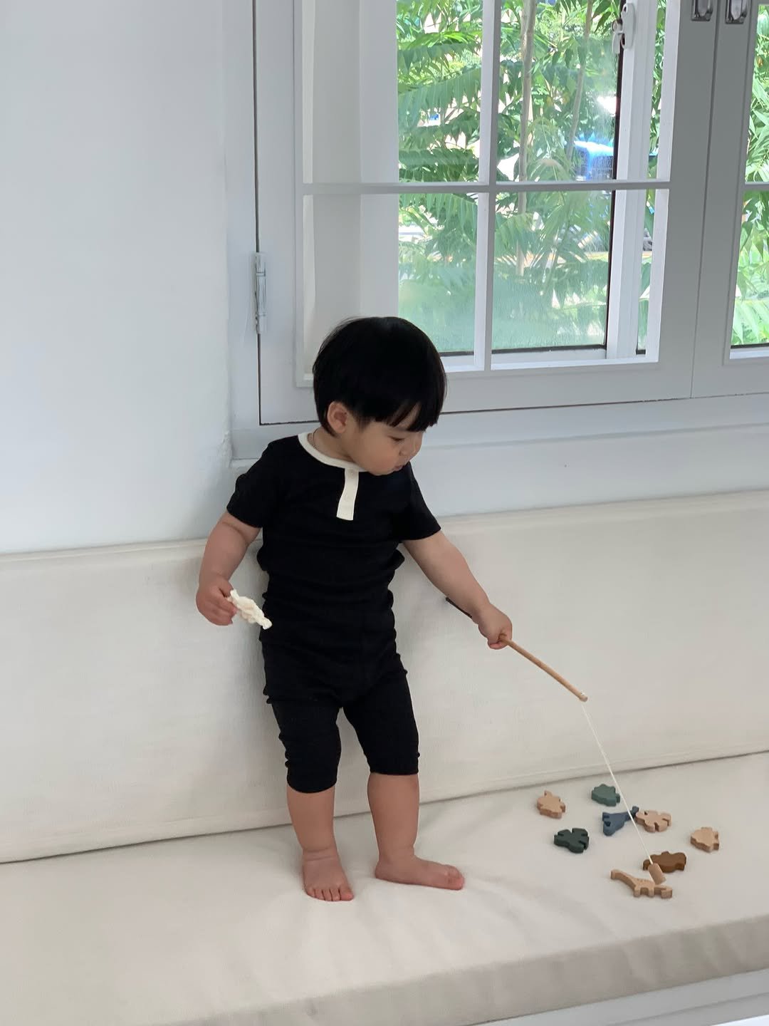 wit_and_baby 게시물 이미지: #제품제공

날씨가 많이 더워져 여름 실내복들 찾고 계시죠👀🤍
반팔 반바지는...