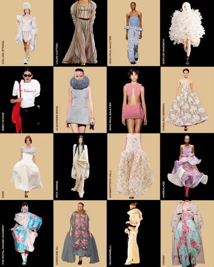 wkorea 게시물 이미지: 2026 S/S 시즌 패션 트렌드를 미리 소개합니다. 새 시즌엔 드라마틱한 실루엣이...