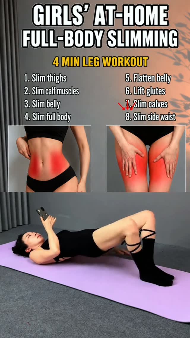 women_fitness93 게시물 이미지: Girls at home full body slimming...