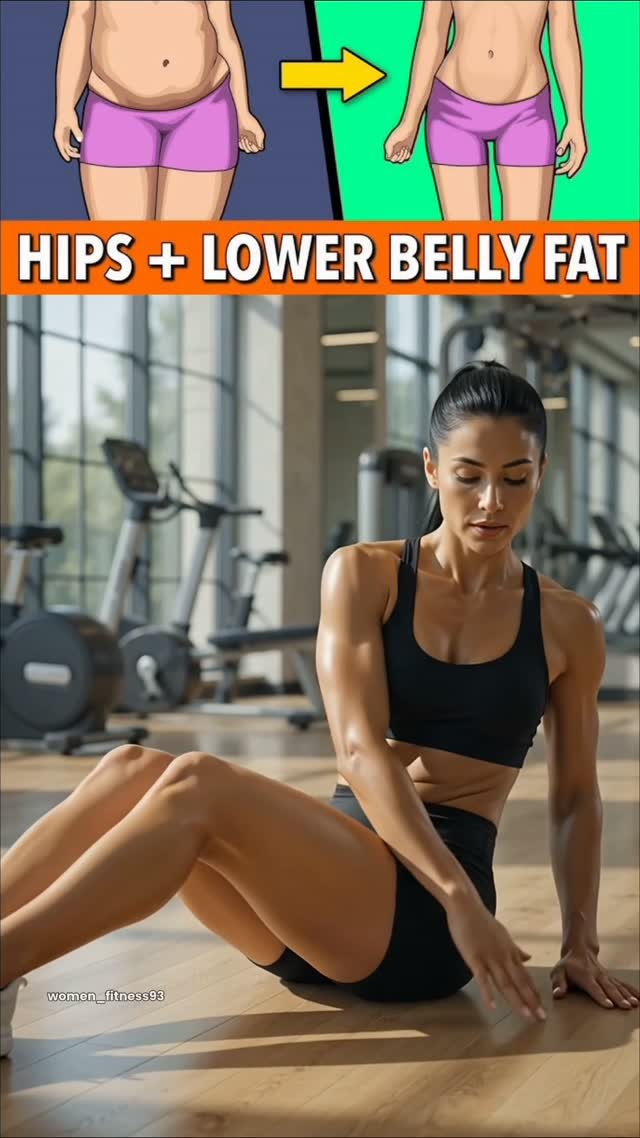 women_fitness93 게시물 이미지: Want to slim your hips & lower belly? Start...