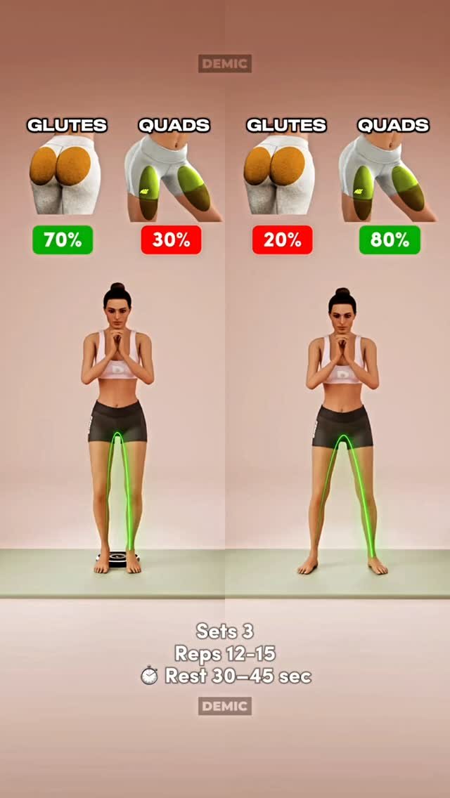 womenfitnesscoach 게시물 이미지: Quads vs Glutes — Train Smarter, Not Harder...