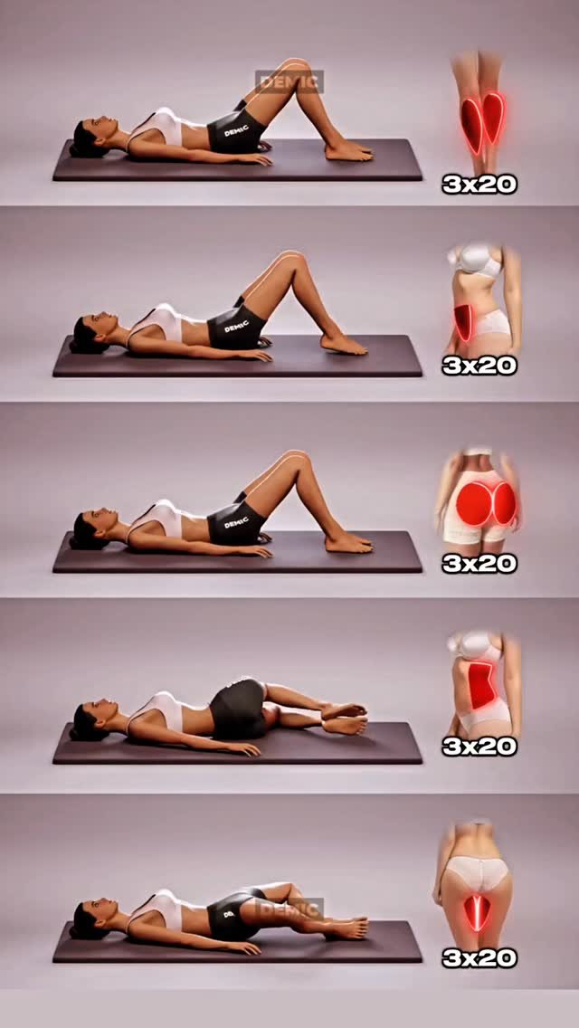 womenfitnesscoach 게시물 이미지: 🔥 Floor Workout to Sculpt Your Core & Glutes...
