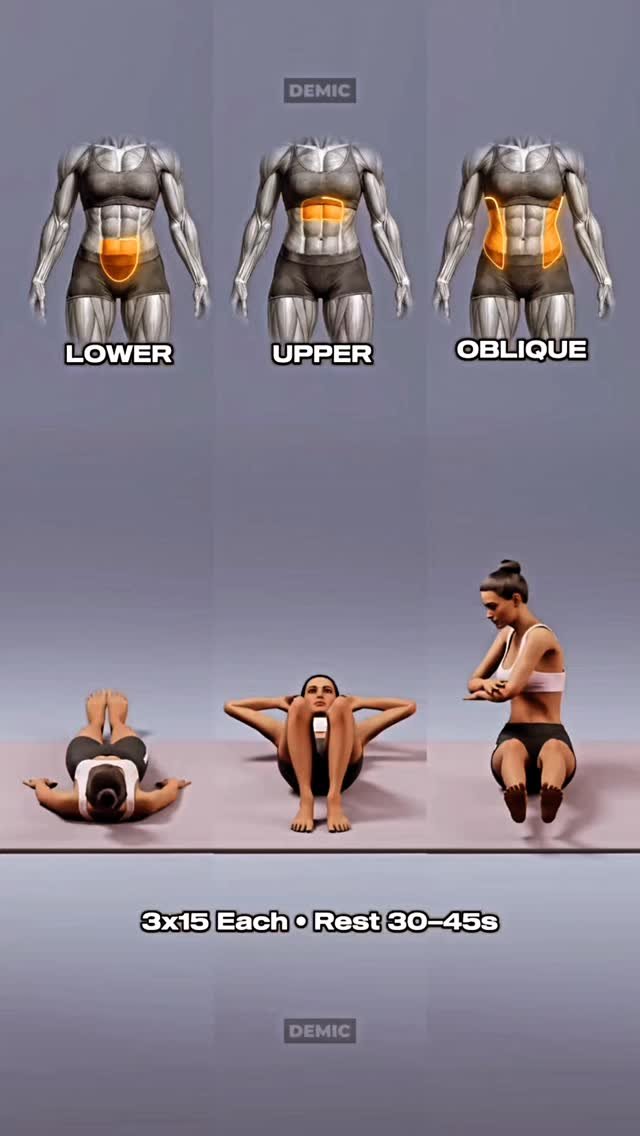 womenfitnesscoach 게시물 이미지: 🔥 Sculpt Your Core: Upper, Lower & Oblique...