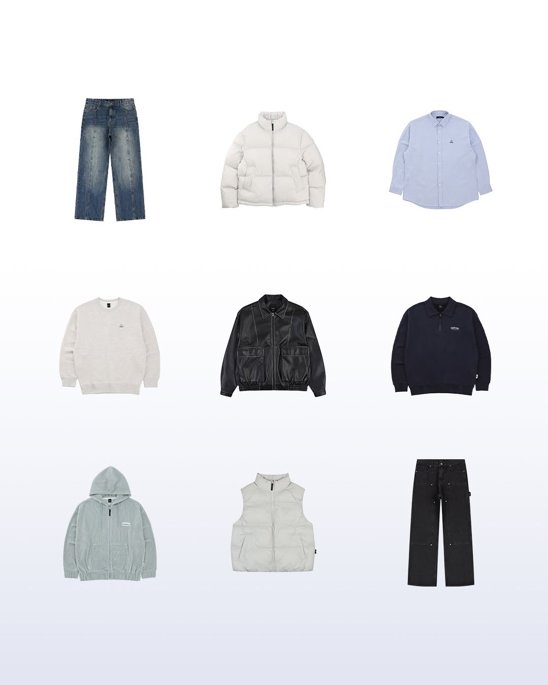 Photo by WONDERPLACE(원더플레이스) on September 12, 2025. May be an image of duffle coat, overcoat, goosedown coat, fleece, jacket, parka and text.