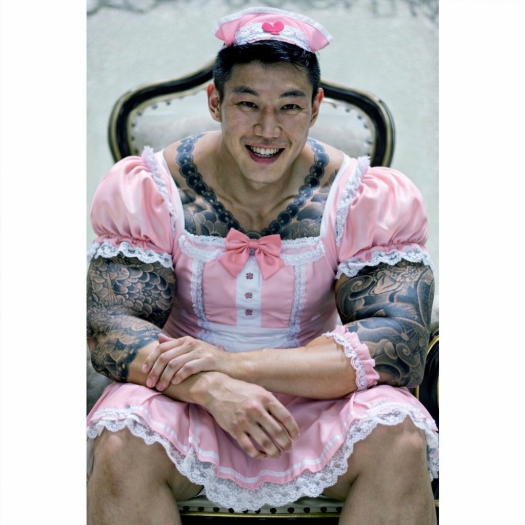 Photo by 우비 on January 02, 2026. May be an image of one or more people, costume and text.