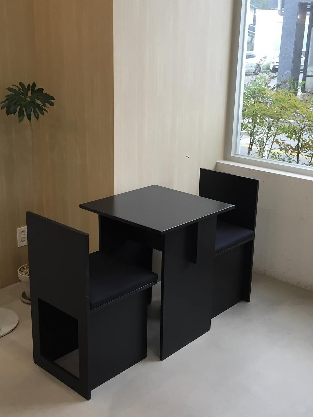 Photo shared by 민지 on July 27, 2025 tagging @allof_allof. May be an image of table, desk, dining table, indoors and text.