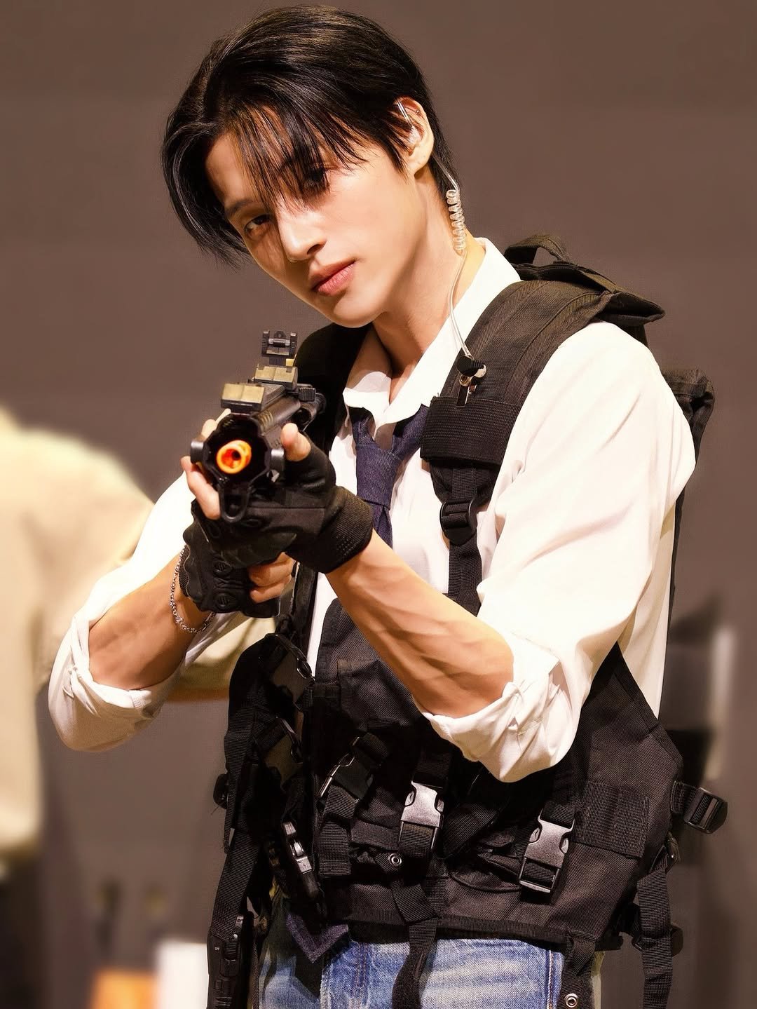 Photo shared by woodeoki on March 25, 2026 tagging @wooyounggg__. May be an image of costume and text.