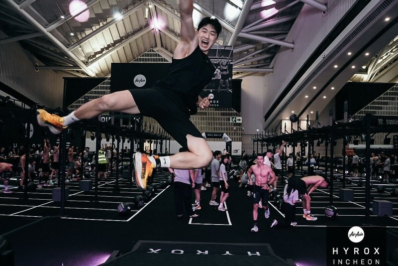 workout_minkyu 게시물 이미지: 이거 찍으려고 HYROX 뛰었다.😁

#hyrox #하이록스 #hdex...