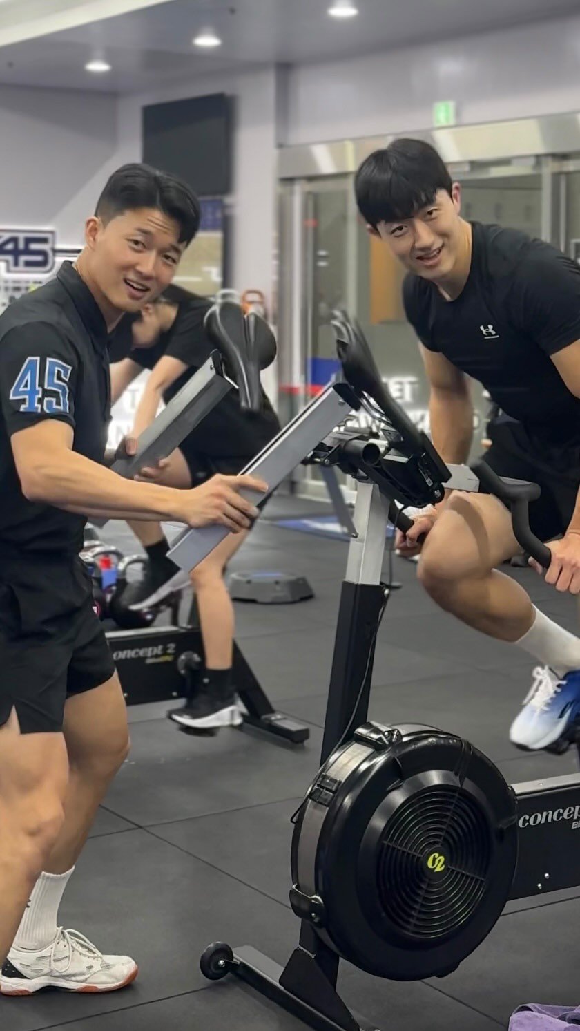 workout_minkyu 게시물 이미지: 친구 수업가서 도파민 충천하기 성공.
.
.
.
#f45 #프사오 #헬스 #웨이트 ...