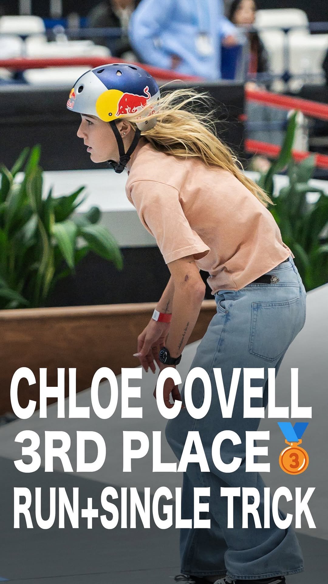 worldskatejapan_sb 게시물 이미지: Replay @chlo_the_flo ‘s 3rd place run and...