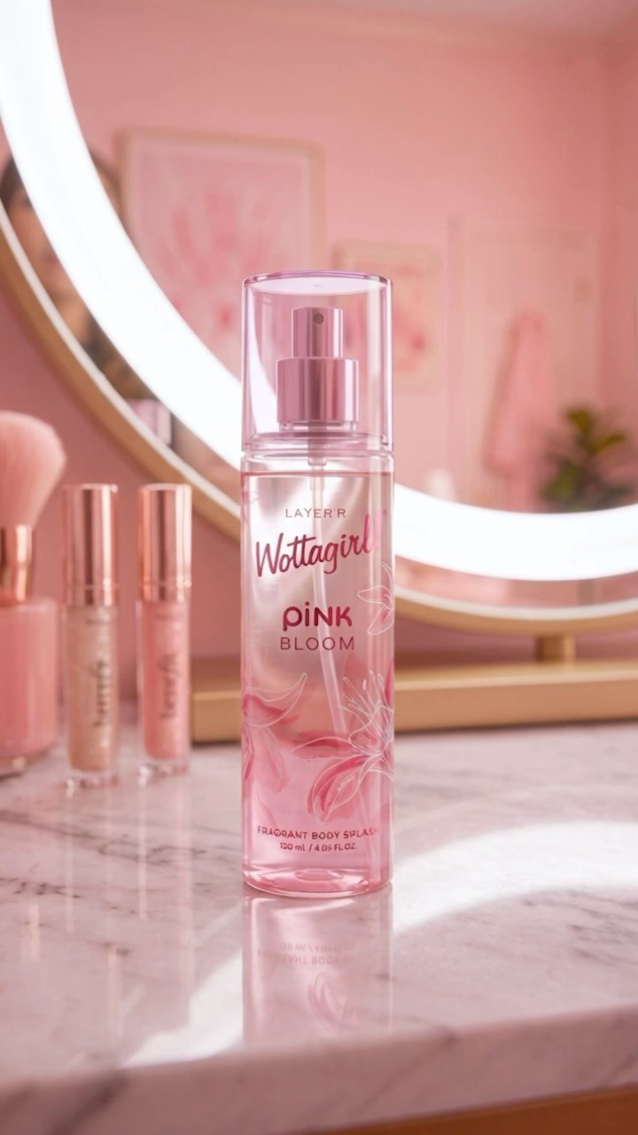 wottagirl.official 게시물 이미지: Getting ready, but make it pink.🩷

A fragrance...