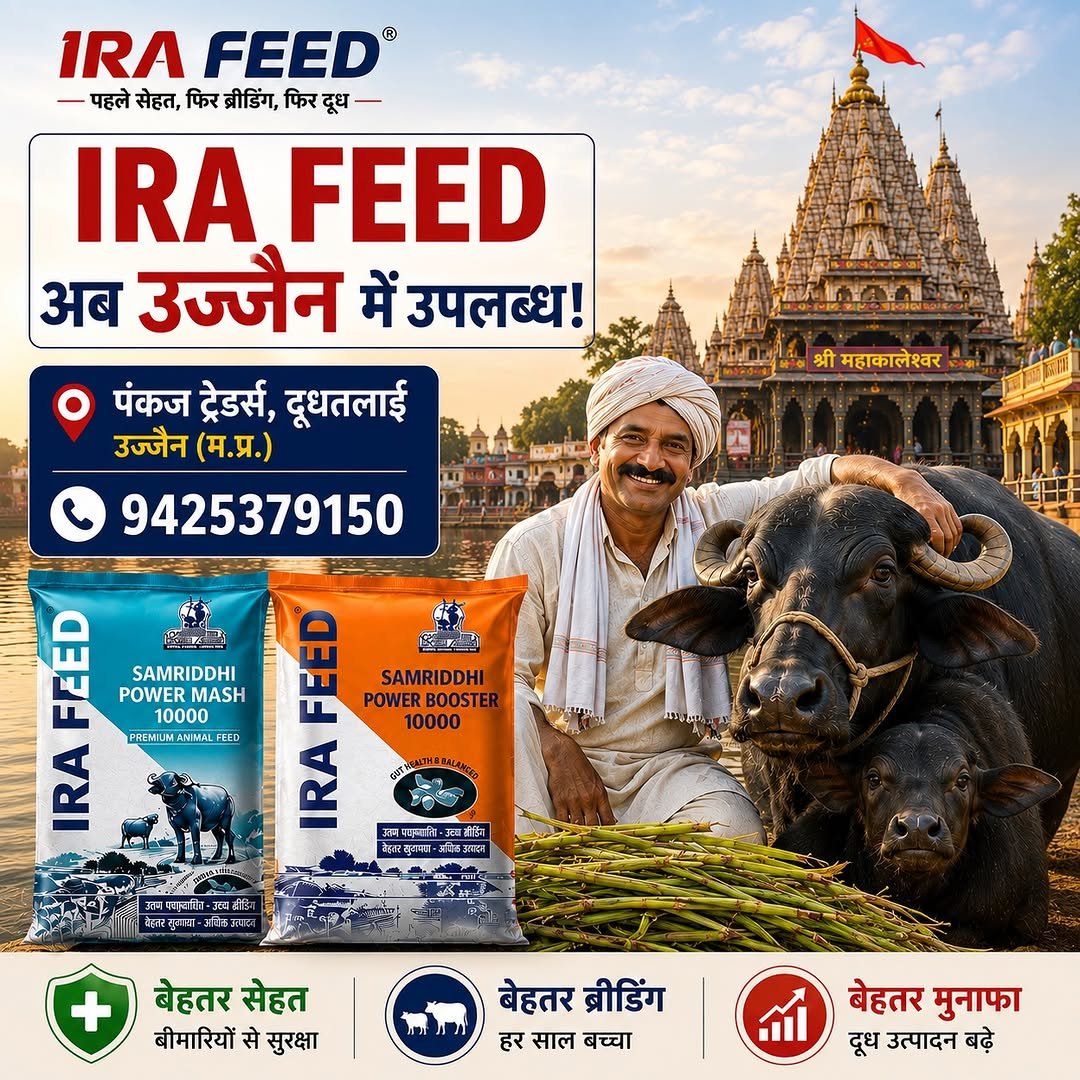 wowdairy 게시물 이미지: 🚩 उज्जैन में अब IRA FEED उपलब्ध!

बेहतर सेहत...