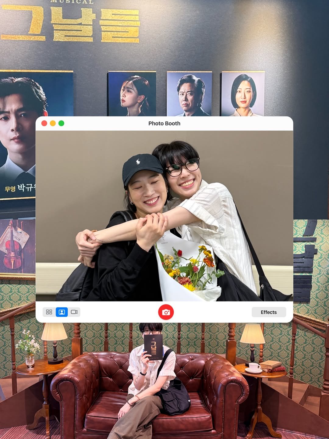 writer_winter 게시물 이미지: 어엿한 뮤지컬 배우가 된 석영이를 진짜진짜 오랜만에 봤는데 둘 다 만나자마자 한...