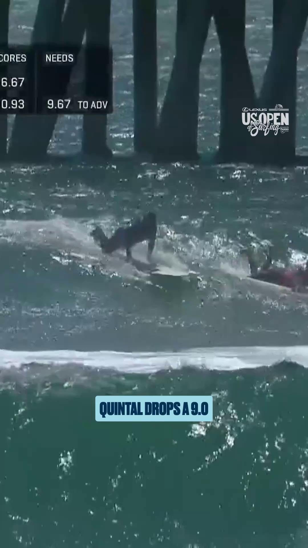 wsl 게시물 이미지: When @jquinny put a 9.0 on the board at the...