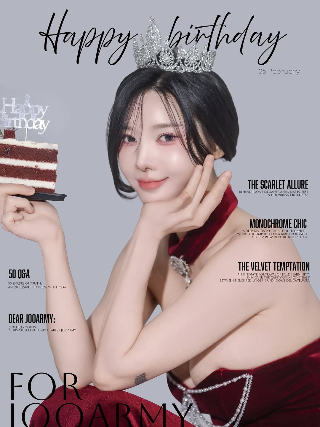 Photo by Joo A on January 27, 2026. May be an image of magazine, poster and text.