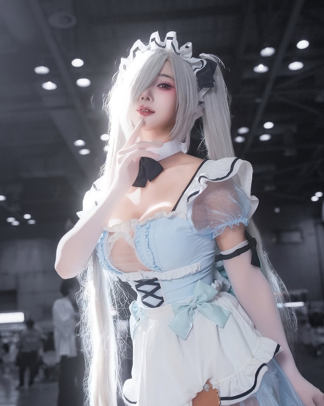 Photo shared by Song Joo A on August 07, 2025 tagging @_ray_wing_. May be an anime-style image of 1 person, costume and text.