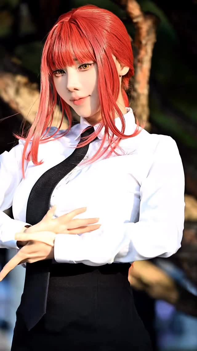 ww0205ww 게시물 이미지: 네 주인이 된다면 먹이는 꼬박꼬박 줄게  #chainsaw #cosplay #makima