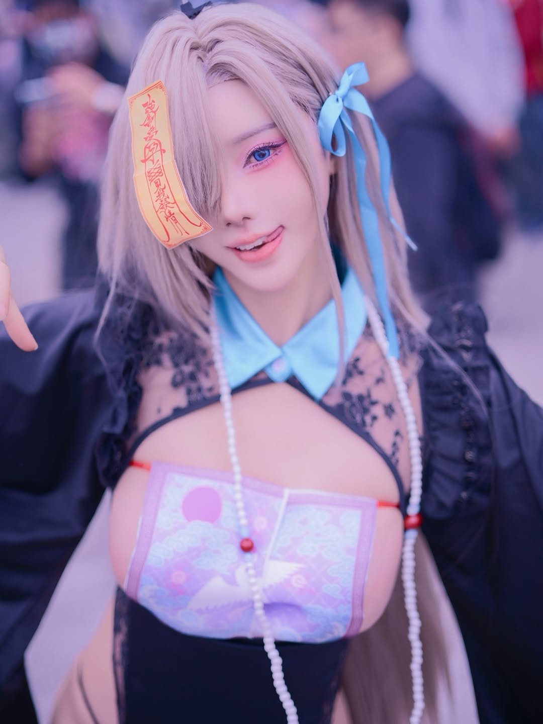 Photo shared by Joo A on February 06, 2026 tagging @garam.dall. May be an anime-style image of costume and text.