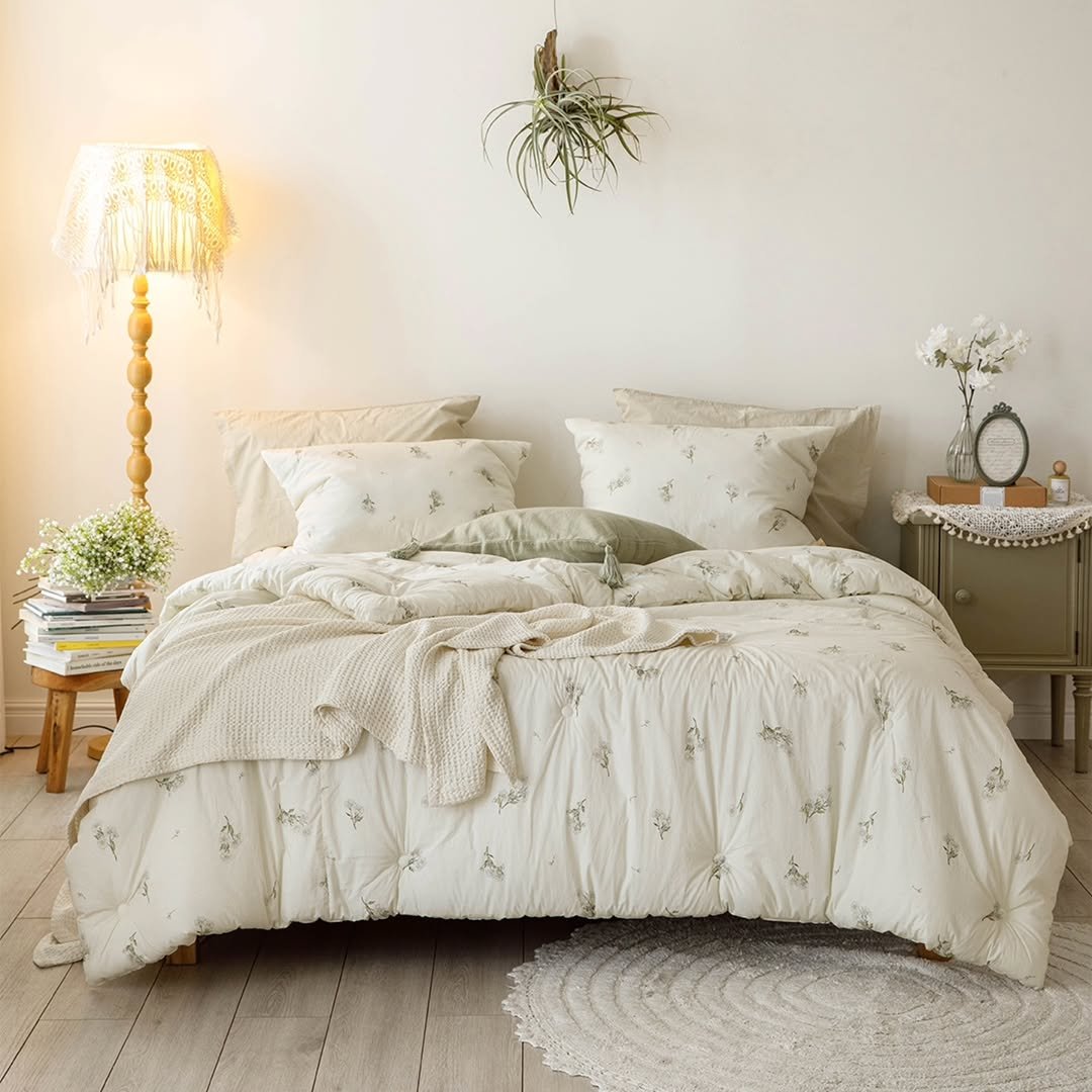 Photo by 엘레나하임 on September 30, 2025. May be an image of headboard, bed, mattress, bedroom and text.