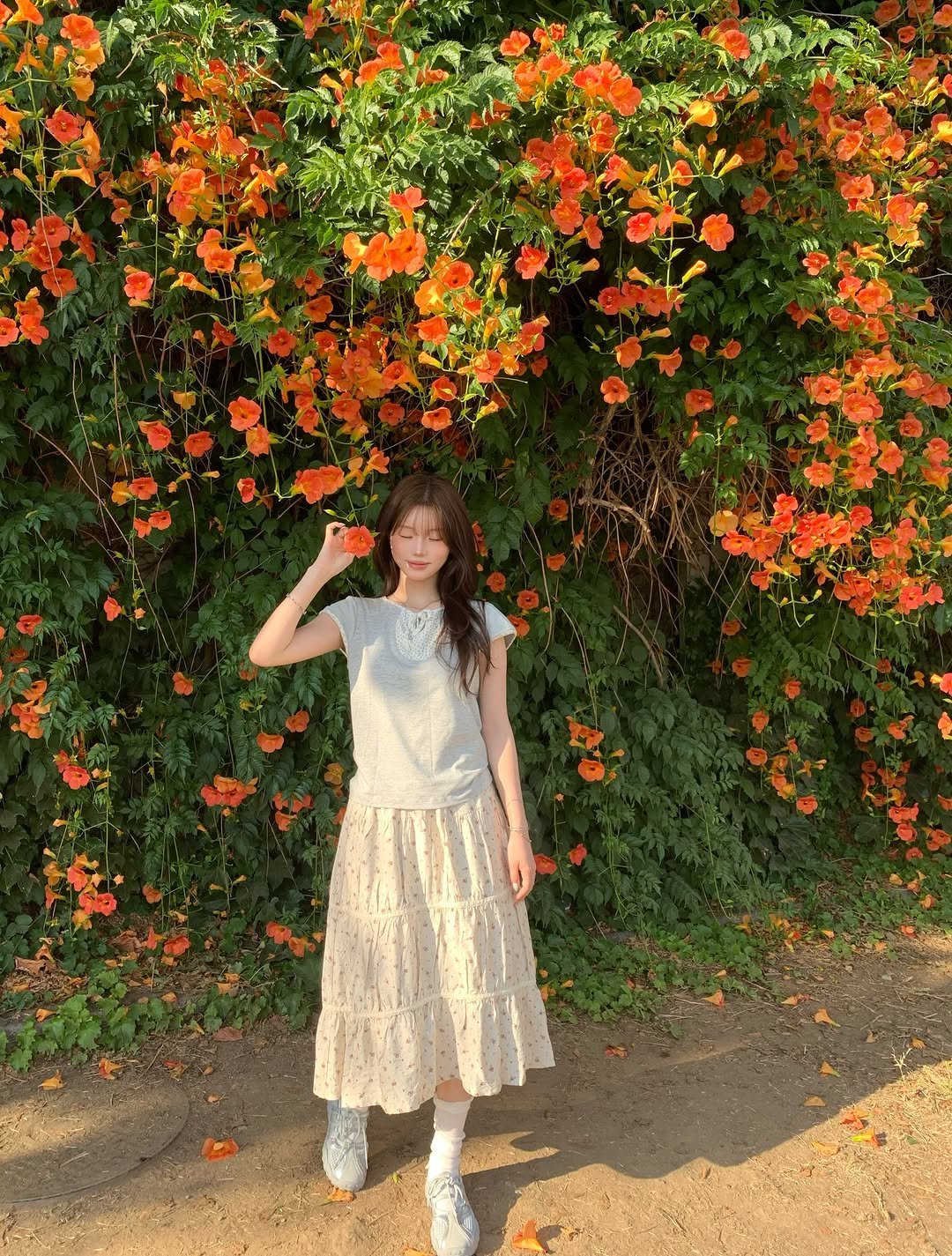 x_5e8 게시물 이미지: 나두 능소화 폭포 보고왔다아~ 🌺

#협찬 @aeae_official
