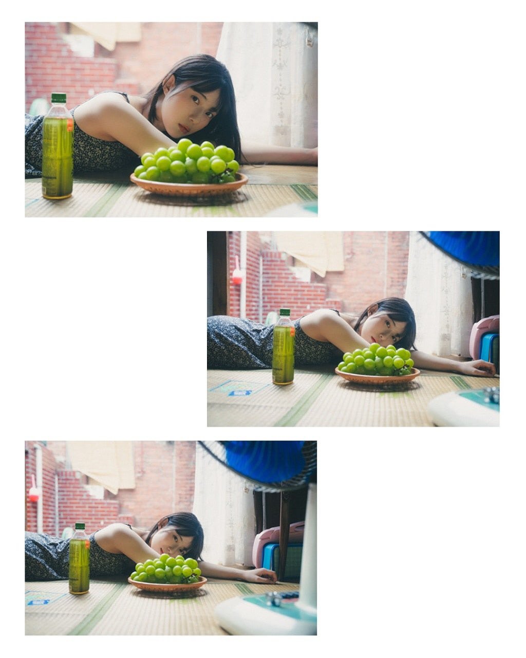 Photo shared by 이자민 on August 11, 2025 tagging @wansunap. May be an image of 3 people, child, juice, banana and text.