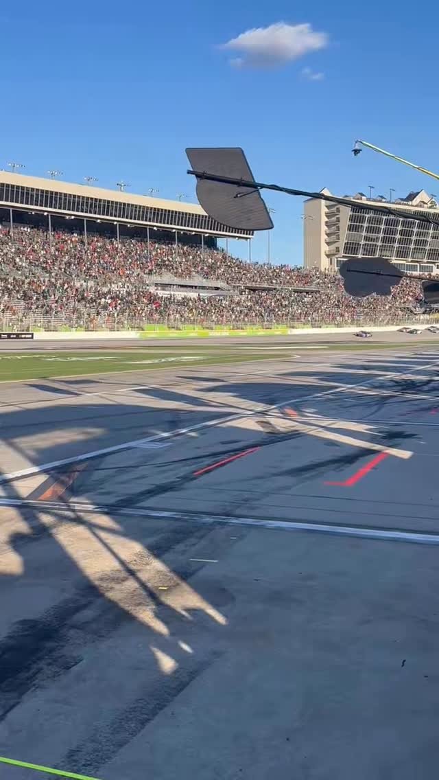 xfinityracing 게시물 이미지: Stage two win for @bubbawallace as the caution...