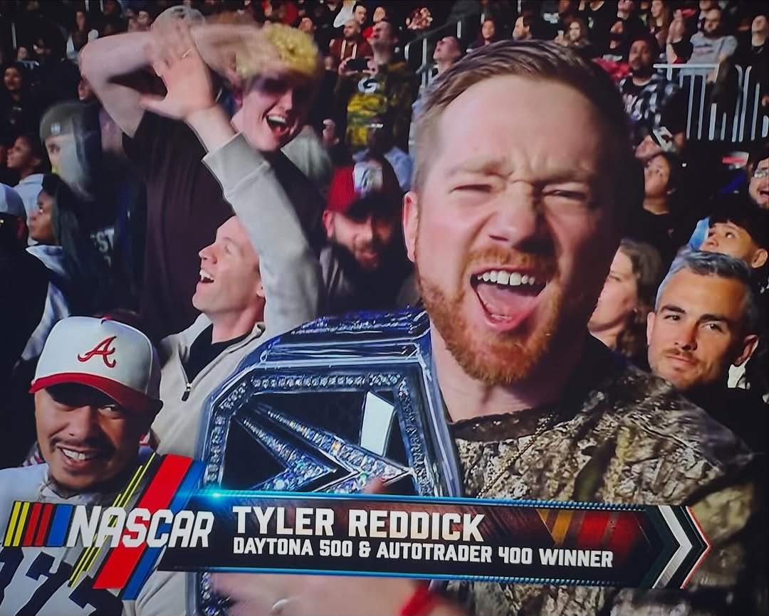 Photo shared by Xfinity Racing on February 23, 2026 tagging @23xiracing. May be an image of racing vehicles, crowd and text.