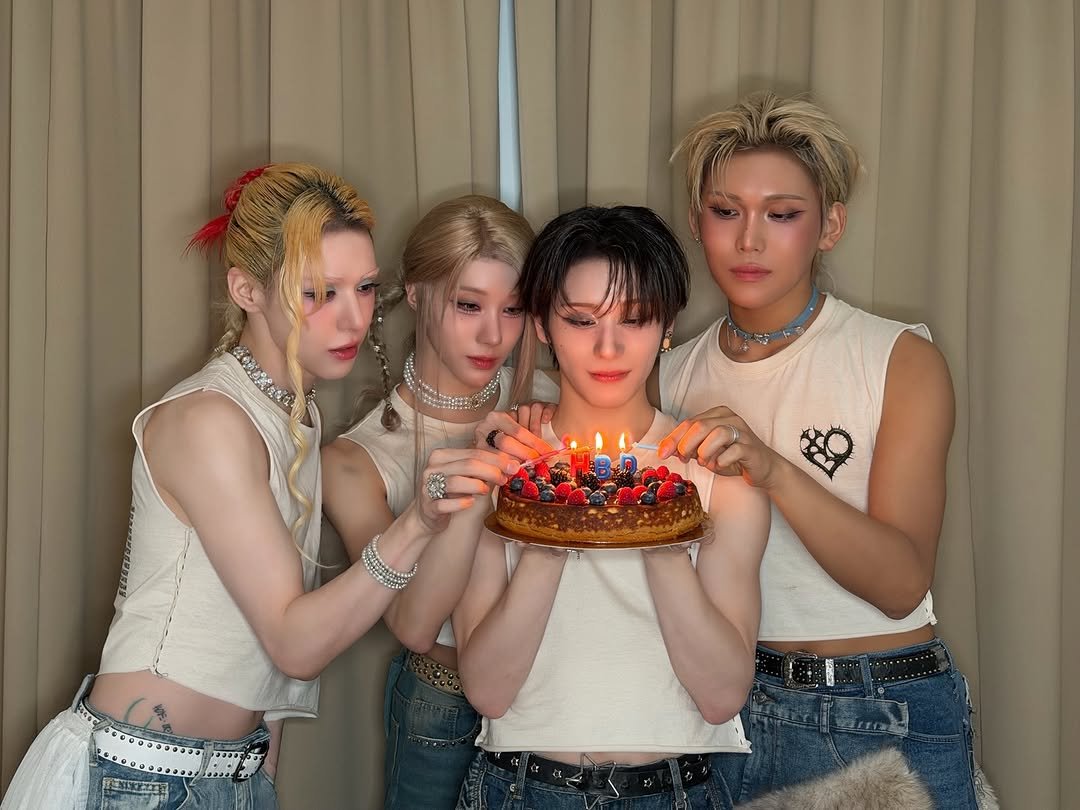 Photo by XLOV on February 18, 2026. May be an image of one or more people, bangs, bolo tie, candle and text.