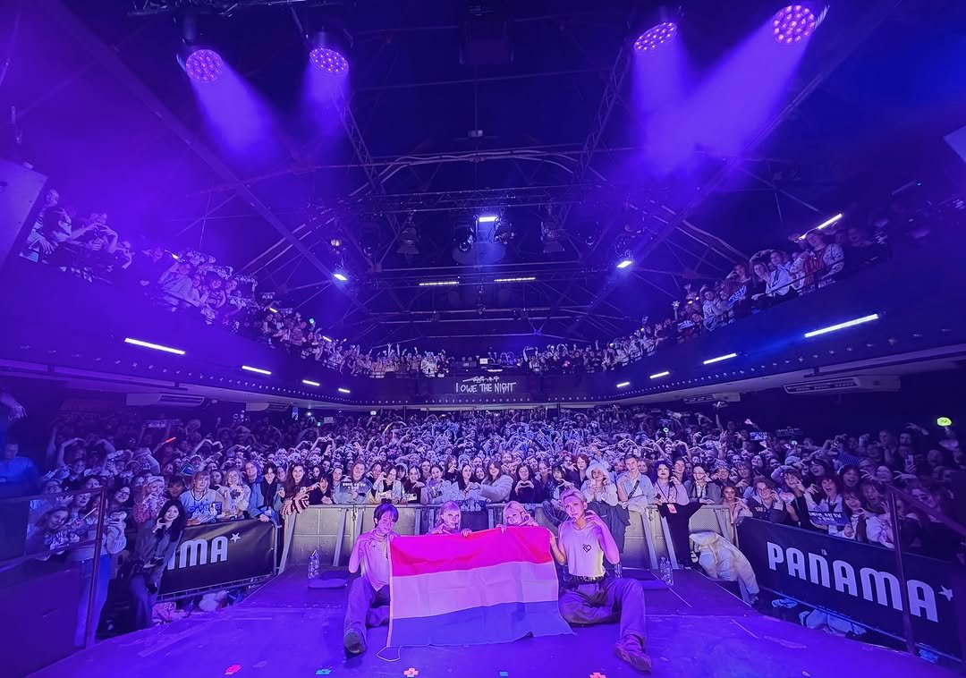 Photo by XLOV on February 19, 2026. May be a video game screenshot of crowd, concert and text.