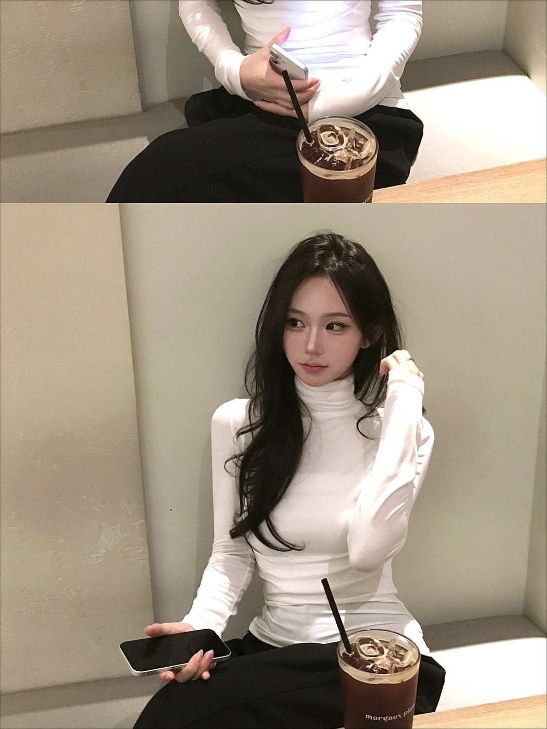 xnuo.ya 게시물 이미지: 겨울이 오길래...머리도 톤다운...zzz