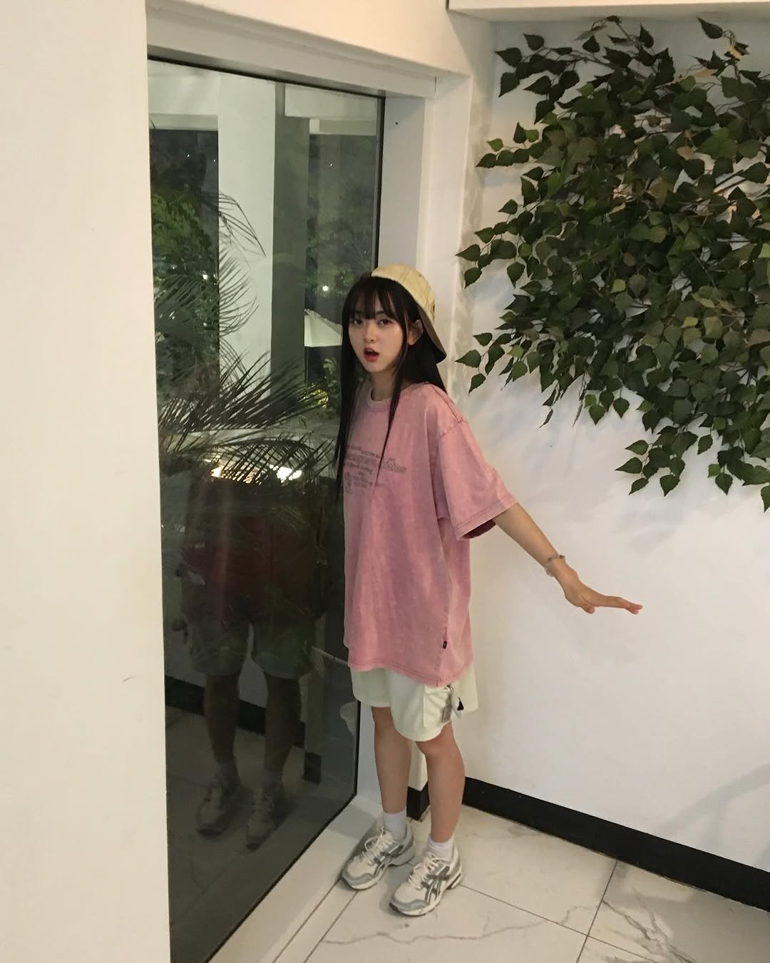Photo shared by 안주미 on May 25, 2025 tagging @lostmanagementcities. May be an image of shorts.