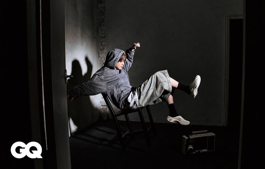 Photo shared by TAEMIN on March 15, 2025 tagging @gq_korea, and @crocskorea.