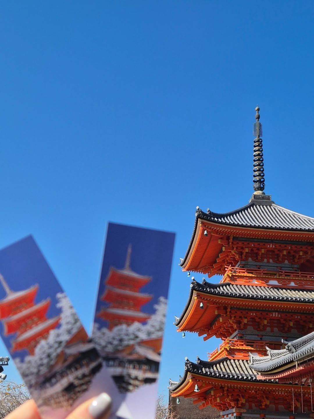 Photo shared by 심예은 on January 12, 2026 tagging @imyejin50. May be an image of Tokyo Tower, Fushimi Inari Taisha and text.