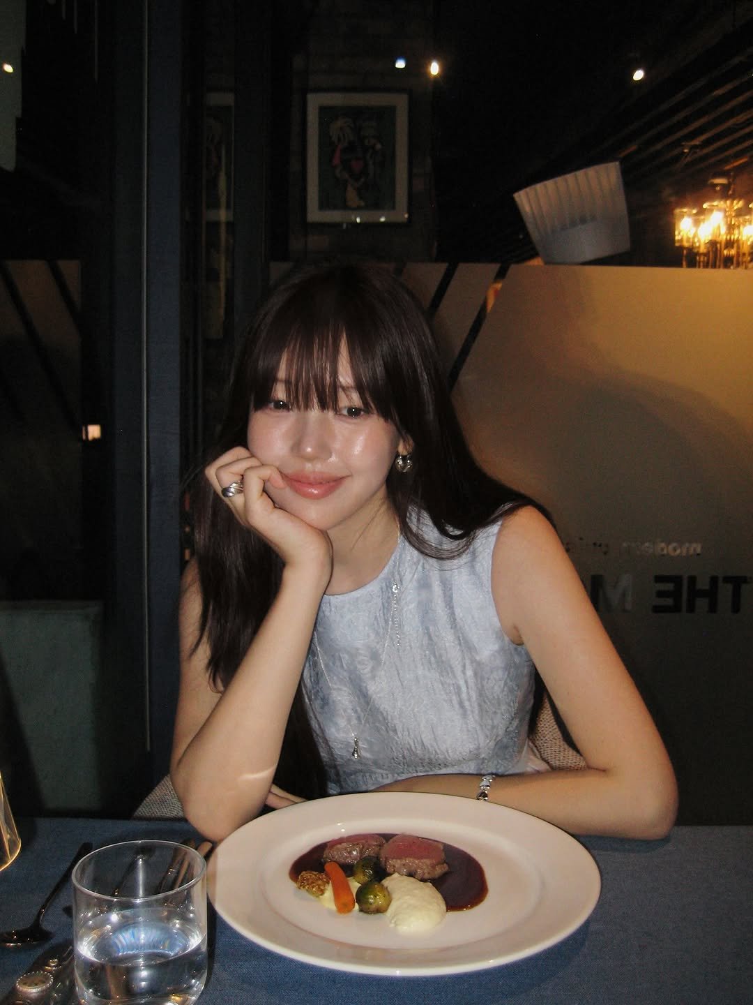 Photo shared by 해삐 on July 25, 2025 tagging @bau_by_brideandyou, and @justlover___. May be an image of 1 person and text.